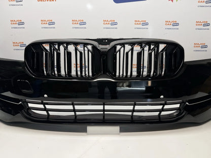 BMW 5 Series G30 LCI 2021-2023 Complete M Sport Front Bumper with Grilles / M5 Grille
