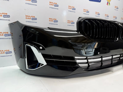 BMW 5 Series G30 LCI 2021-2023 Complete M Sport Front Bumper with Grilles / M5 Grille
