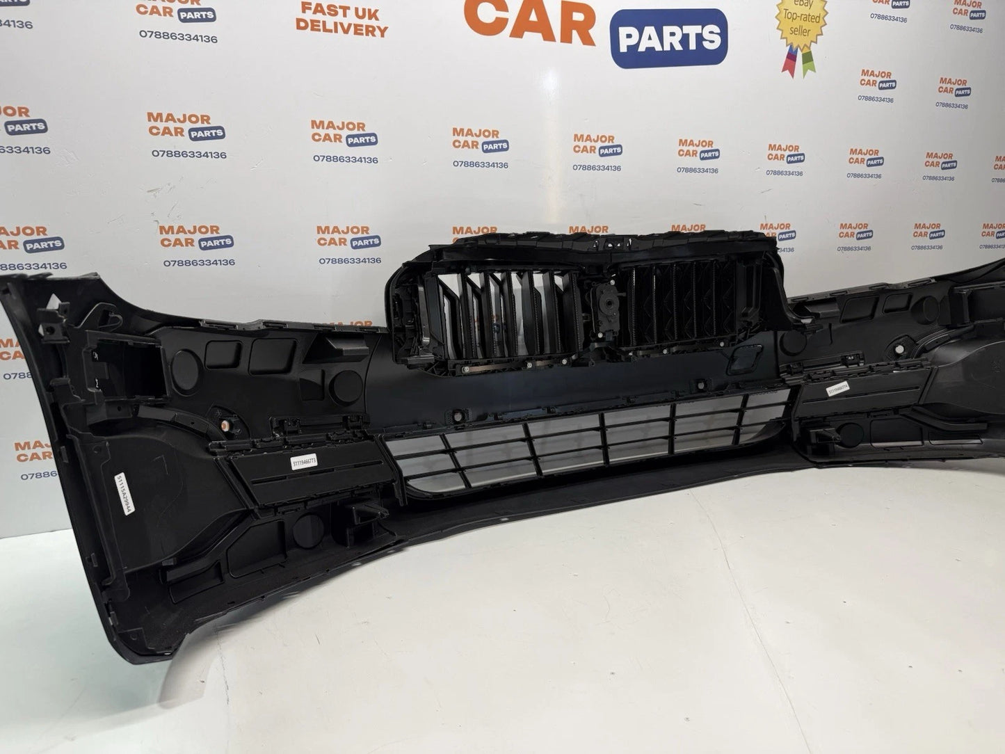 BMW 5 Series G30 LCI 2021-2023 Complete M Sport Front Bumper with Grilles / M5 Grille