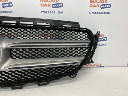 Mercedes Benz E Class W213 2016-2020 Front Bumper with Grilles /  Black / Genuine