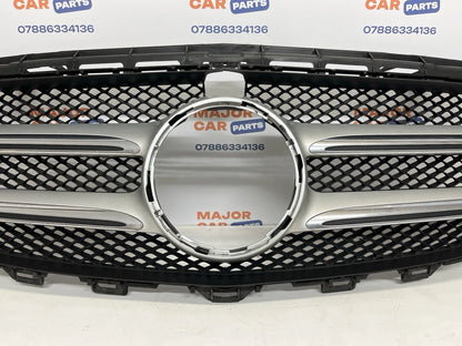 Mercedes Benz E Class W213 2016-2020 Front Bumper with Grilles /  Black / Genuine