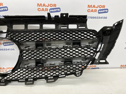 Mercedes Benz E Class W213 2016-2020 Front Bumper with Grilles /  Black / Genuine