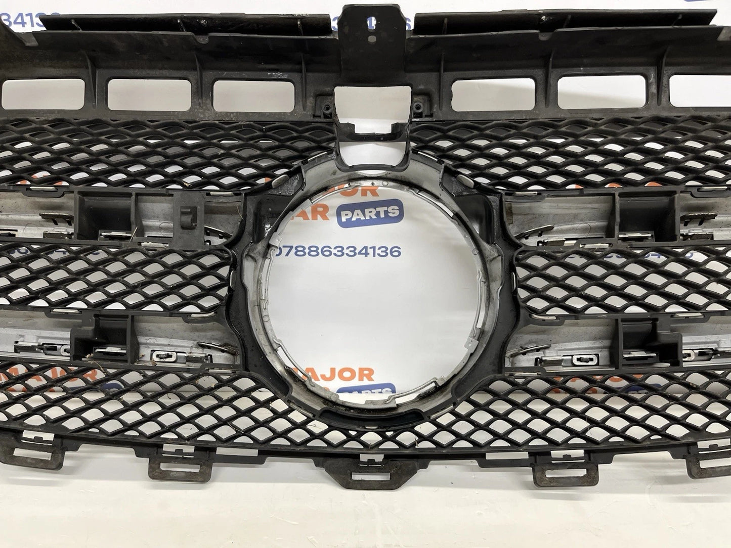 Mercedes Benz E Class W213 2016-2020 Front Bumper with Grilles /  Black / Genuine