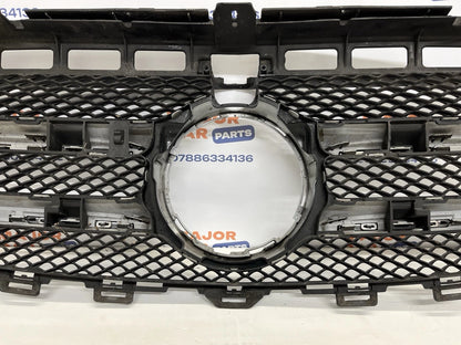 Mercedes Benz E Class W213 2016-2020 Front Bumper with Grilles /  Black / Genuine