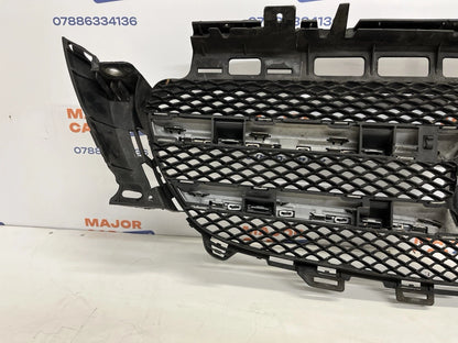 Mercedes Benz E Class W213 2016-2020 Front Bumper with Grilles /  Black / Genuine