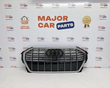 Audi Q5 S-Line MK2 2019-2024 Front Bumper Grille with Silver Chrome / 83A853651B