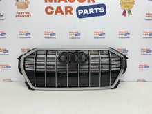 Audi Q5 S-Line MK2 2019-2024 Front Bumper Grille with Silver Chrome / 83A853651B
