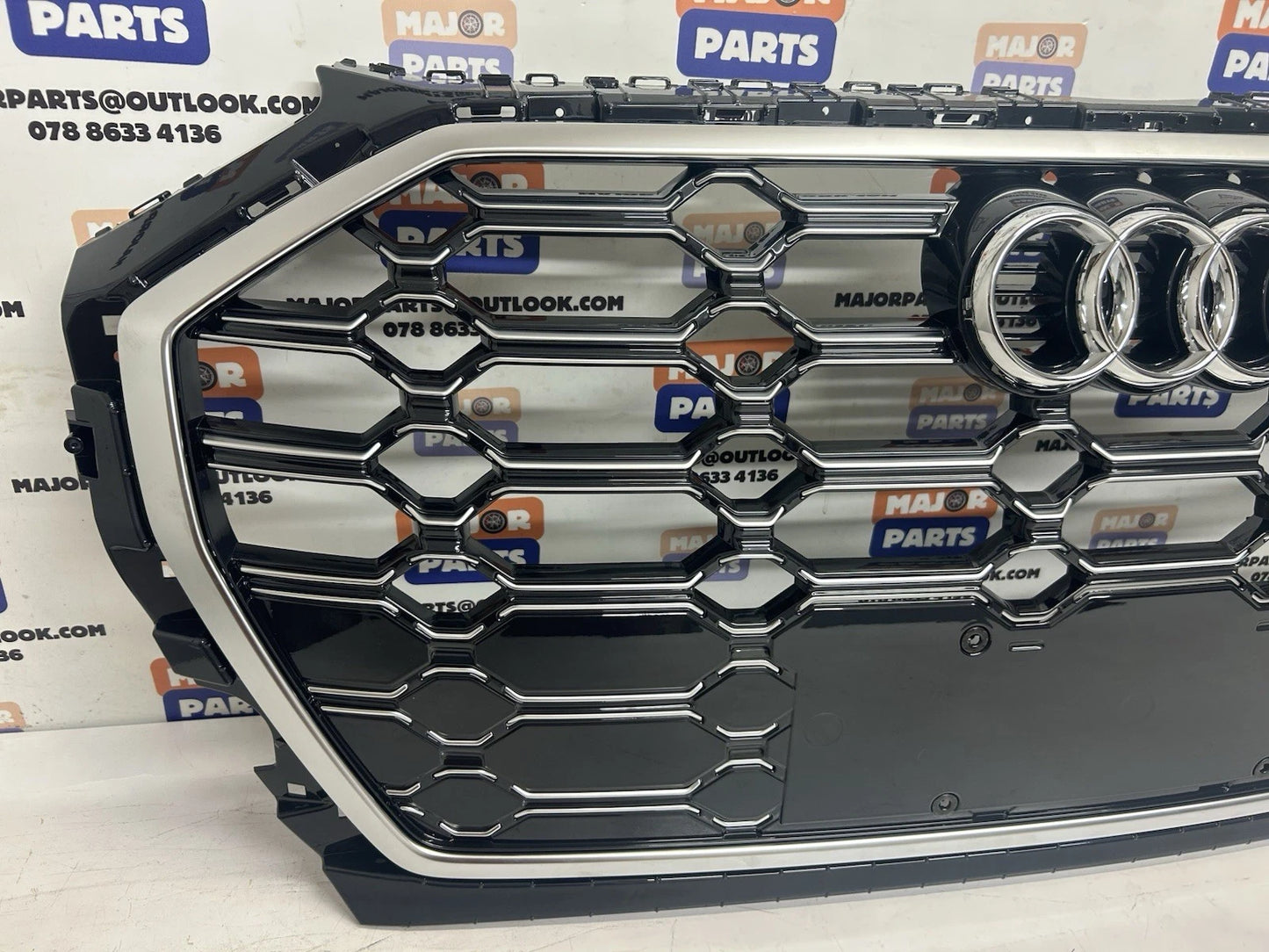 Audi Q5 S-Line 2021 On Front Radiator Grille