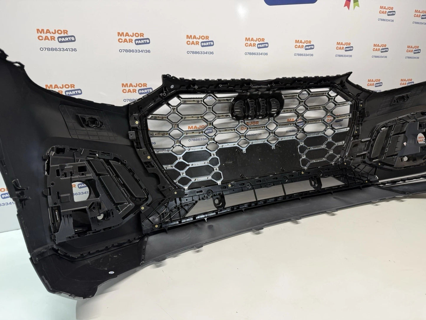 Audi Q5 S Line 2021-2024 Complete Front Bumper With Grilles