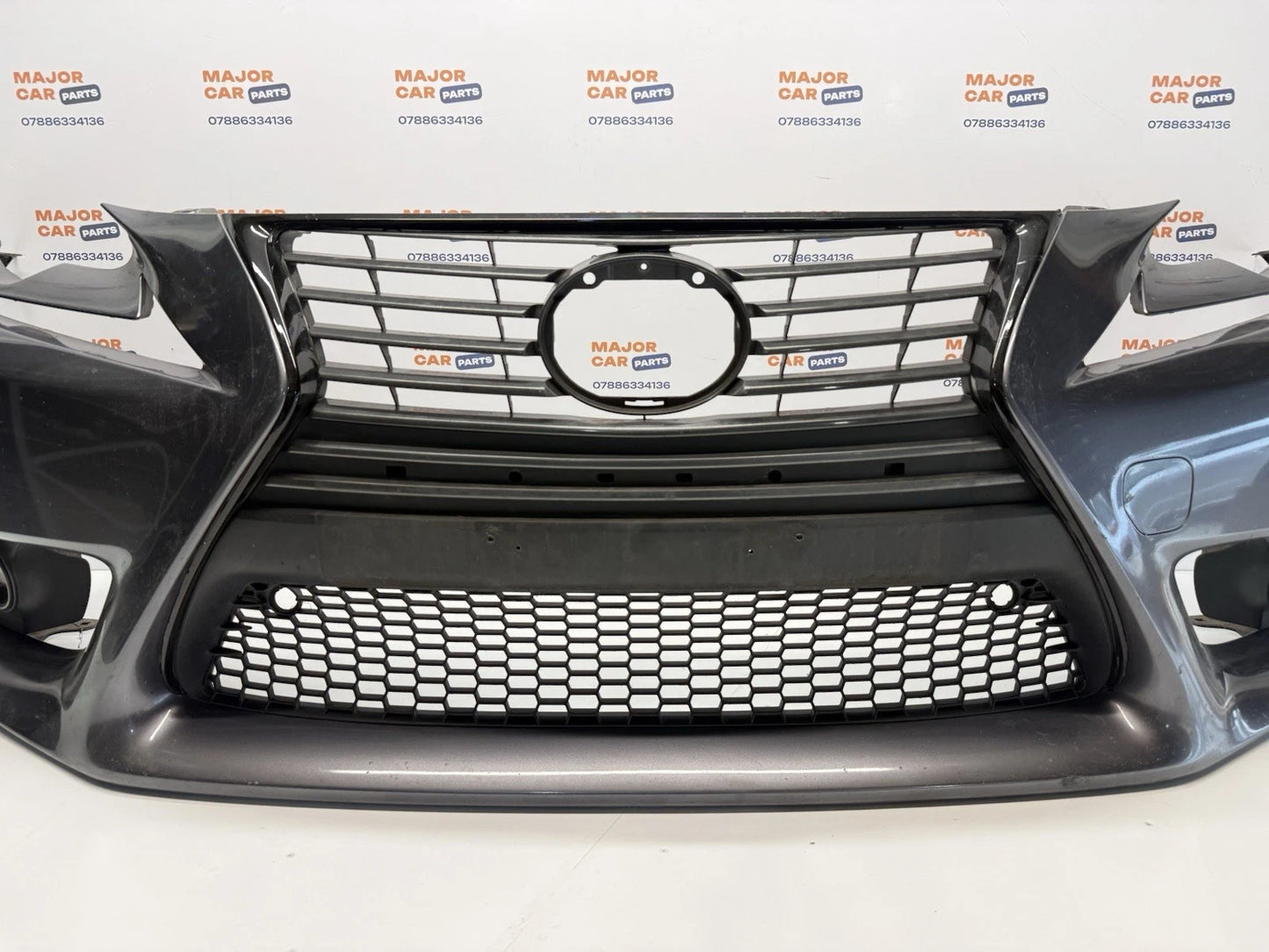 Lexus IS 300h 2013-2016 Genuine Front Bumper With Grilles / Grey