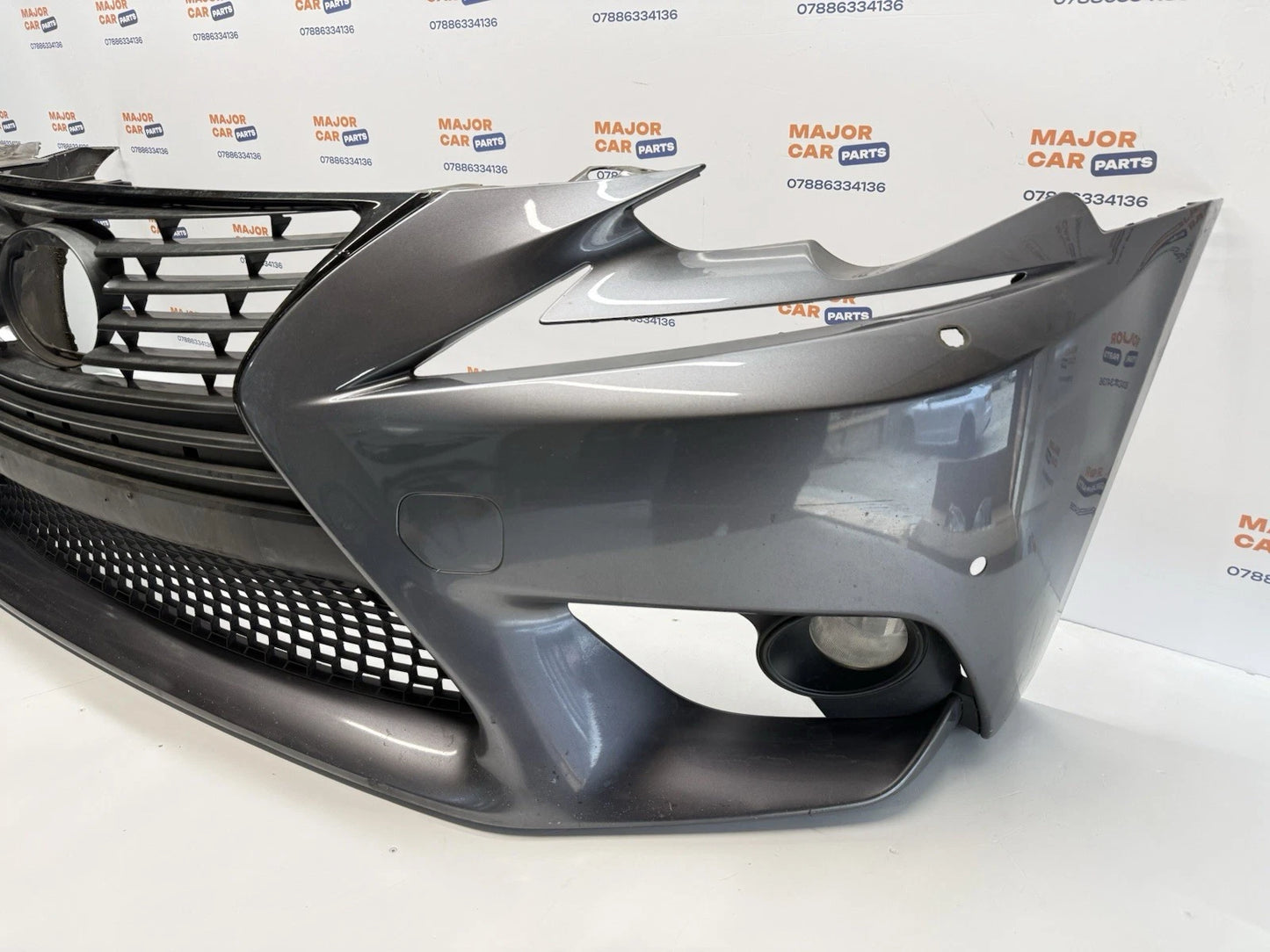 Lexus IS 300h 2013-2016 Genuine Front Bumper With Grilles / Grey
