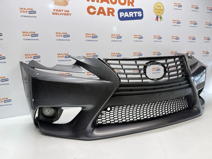 Lexus IS 300h 2013-2016 Genuine Front Bumper With Grilles / Grey