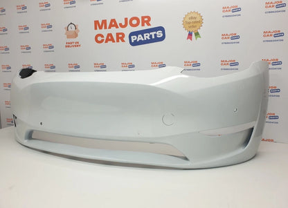Tesla Model Y 2020 On Front Bumper / White / 1493736-S0-B
