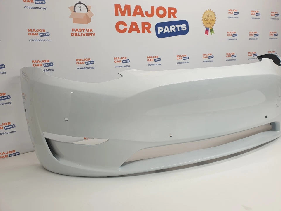 Tesla Model Y 2020 On Front Bumper / White / 1493736-S0-B