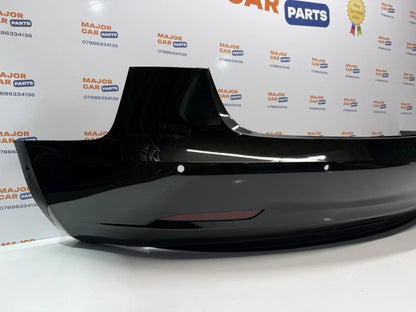 Tesla Model 3 2017-2023 Rear Bumper W/ Spoiler W/ PDC In Black