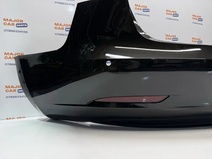 Tesla Model 3 2017-2023 Rear Bumper W/ Spoiler W/ PDC In Black