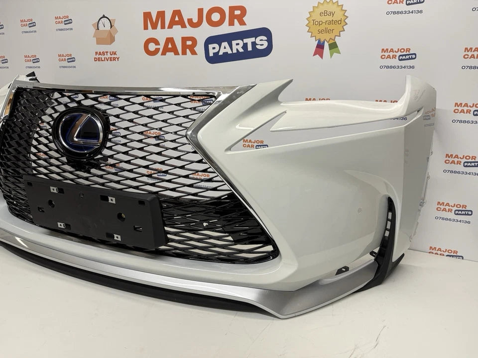 Lexus NX 300h 2014–2017 F Sport Front Bumper with Grilles and Spoiler