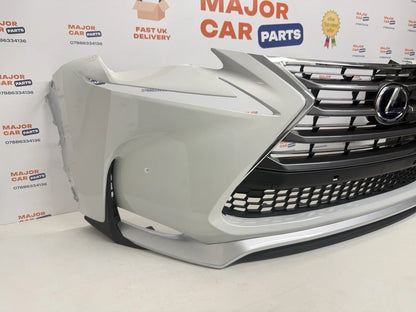 Lexus NX 300h 2014–2017 Front Bumper with Grilles / White