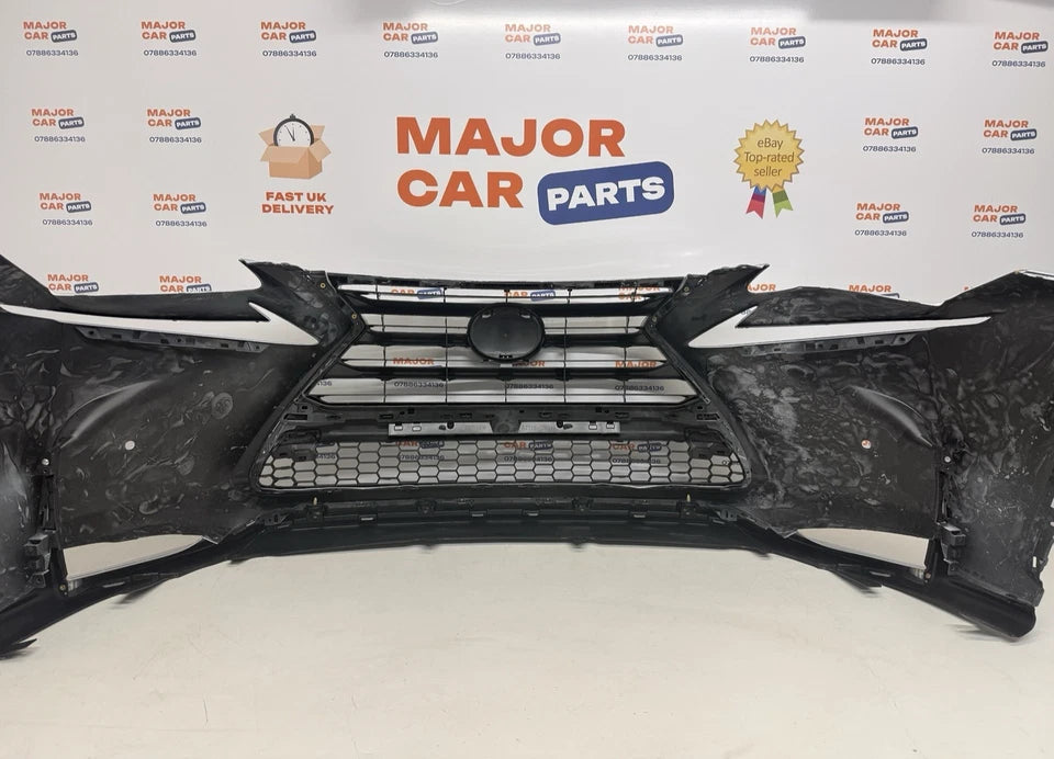 Lexus NX 300h 2014–2017 Front Bumper with Grilles / White