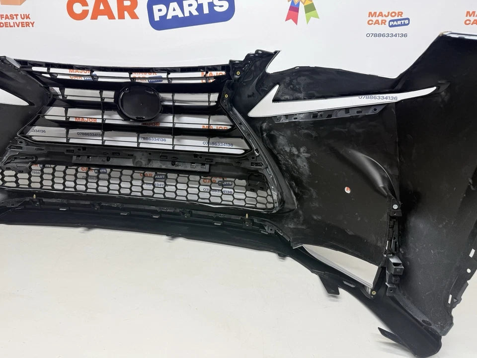 Lexus NX 300h 2014–2017 Front Bumper with Grilles / White