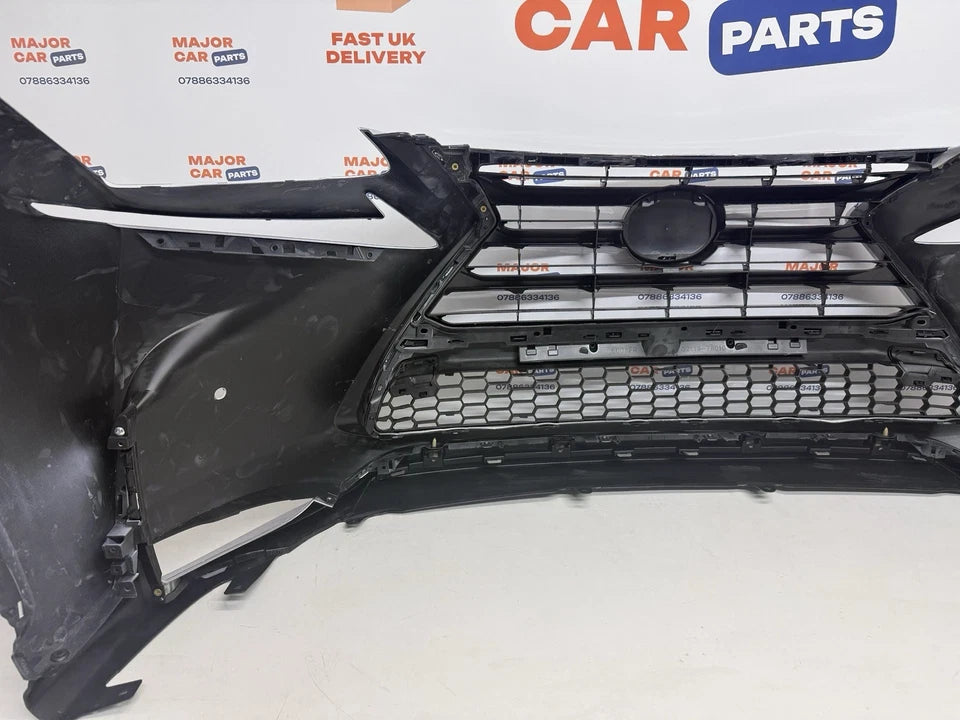 Lexus NX 300h 2014–2017 Front Bumper with Grilles / White