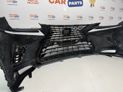 Lexus NX 300h 2018–2022 Front Bumper Assembly with Grilles / White