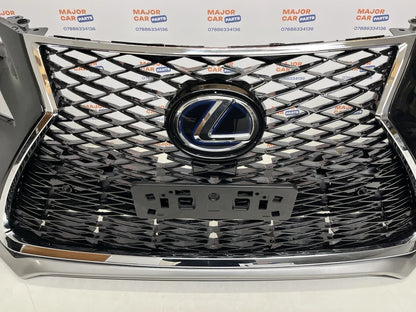 Lexus NX 300h 2018–2022 Front Bumper Complete with Grilles / F Sport / Grey
