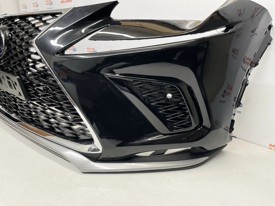 Lexus NX 300h 2018–2022 Front Bumper Complete with Grilles / F Sport / Grey