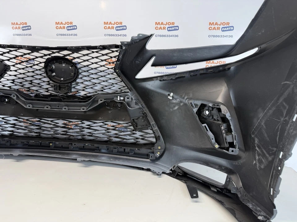 Lexus NX 300h 2018–2022 Front Bumper Complete with Grilles / F Sport / White