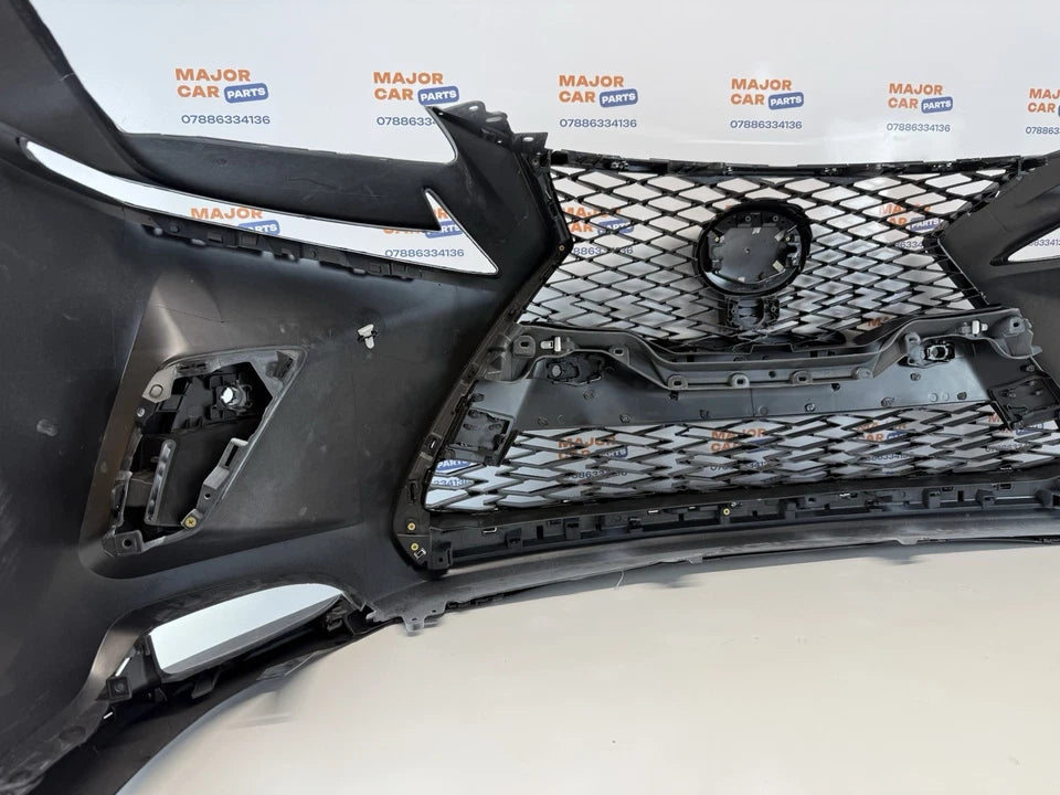 Lexus NX 300h 2018–2022 Front Bumper Complete with Grilles / F Sport / White