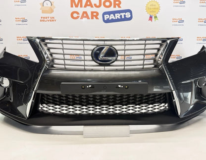 Lexus RX 450h 2013-2015 Complete Front Bumper with Grilles / Grey