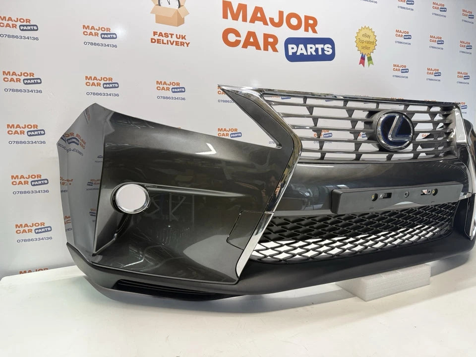 Lexus RX 450h 2013-2015 Complete Front Bumper with Grilles / Grey