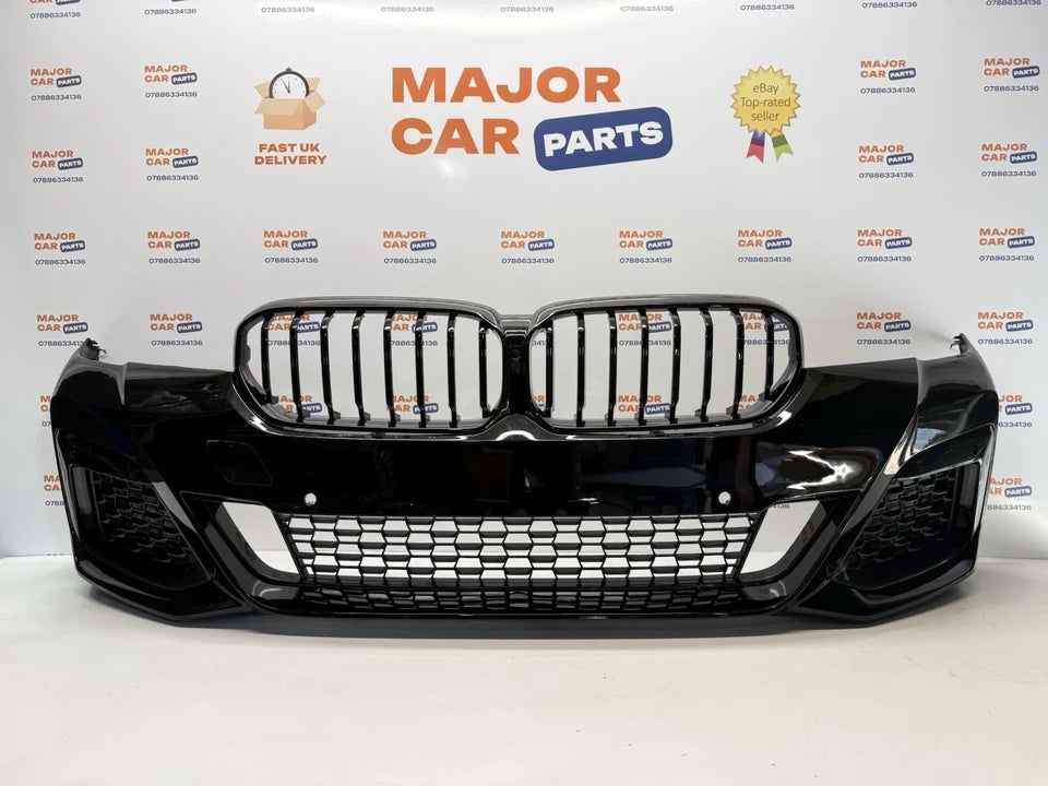 BMW 5 Series G30 LCI 2021-2023 Complete Front Bumper with Grilles / M Sport