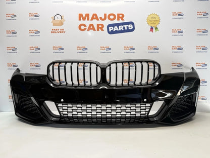 BMW 5 Series G30 LCI 2021-2023 Complete Front Bumper with Grilles / M Sport