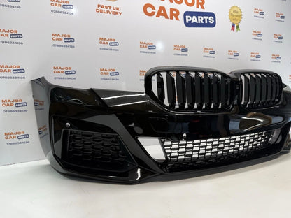 BMW 5 Series G30 LCI 2021-2023 Complete Front Bumper with Grilles / M Sport
