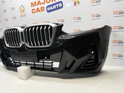BMW X3 X4 GO1 G02 LCI 2022-2023 Front Bumper with Grilles / M Sport / Black