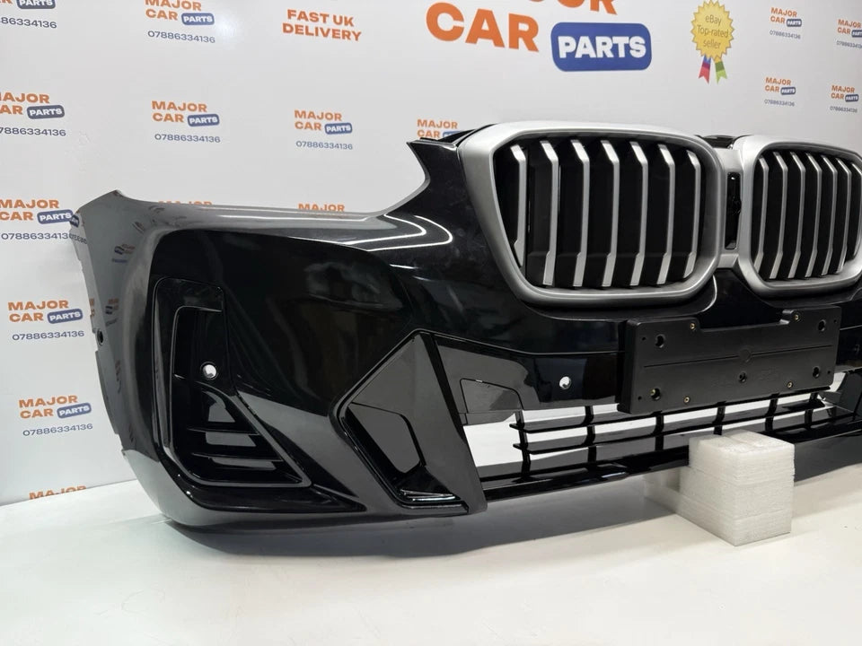 BMW X3 X4 GO1 G02 LCI 2022-2023 Front Bumper with Grilles / M Sport / Black