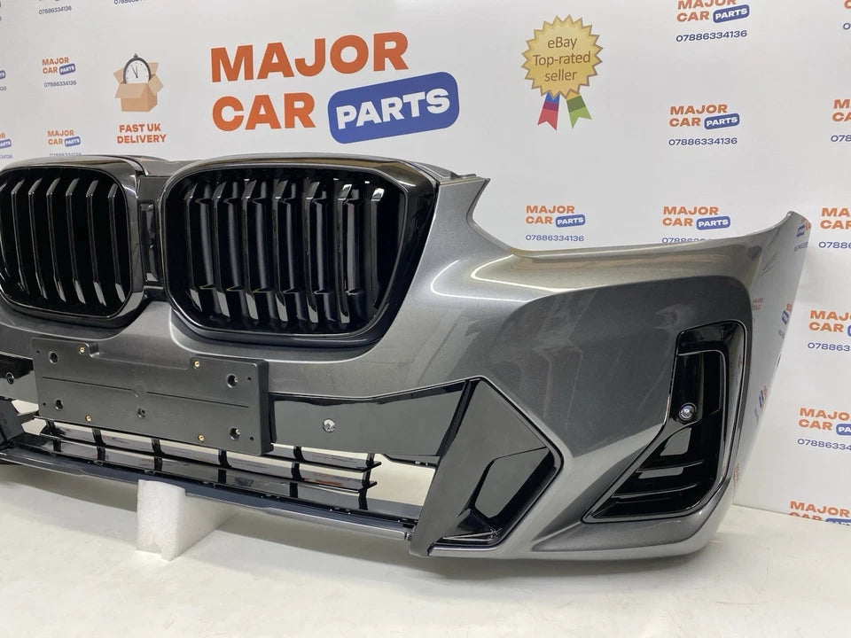 BMW X3 X4 GO1 G02 LCI 2022-2023 Front Bumper with Grilles / M-Tek / 51117490190