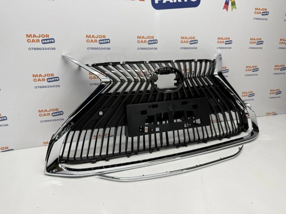 Lexus ES 300h 2019-2021 Front Bumper Radiator Grille and Chrome Trims