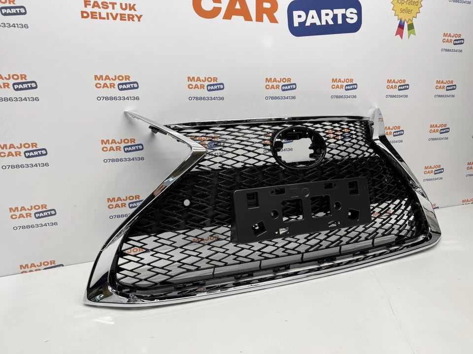Lexus ES 300h 2019-2024 Front Bumper F Sport Radiator Grille and Chrome Trims