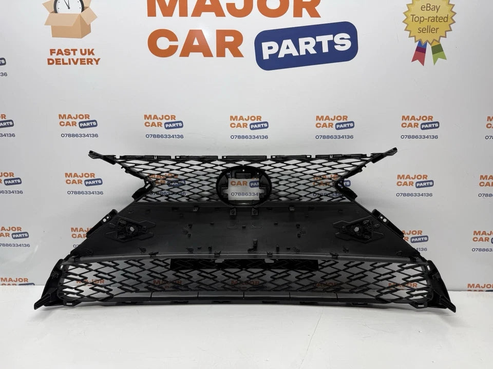 Lexus ES 300h 2019-2024 Front Bumper F Sport Radiator Grille and Chrome Trims
