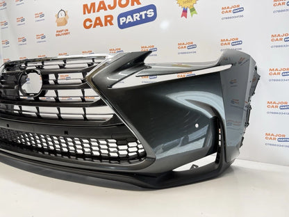 Lexus NX 300h 2015-2017 Complete Front Bumper with Grilles / Grey