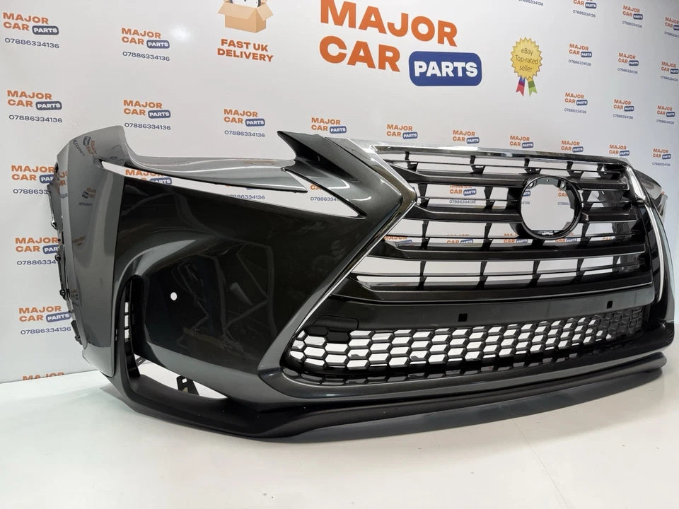 Lexus NX 300h 2015-2017 Complete Front Bumper with Grilles / Grey