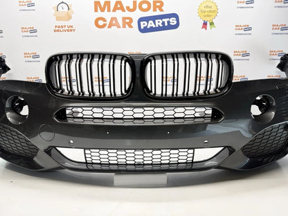 BMW X5 F15 X6 F16 2014-2018 Complete Front Bumper with Grilles / M Sport