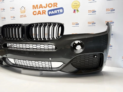 BMW X5 F15 X6 F16 2014-2018 Complete Front Bumper with Grilles / M Sport