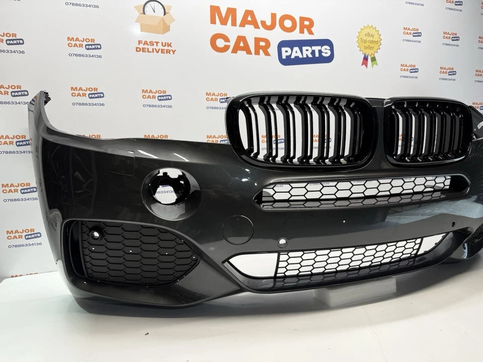 BMW X5 F15 X6 F16 2014-2018 Complete Front Bumper with Grilles / M Sport
