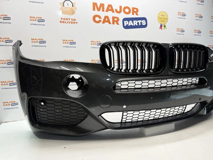 BMW X5 F15 X6 F16 2014-2018 Complete Front Bumper with Grilles / M Sport