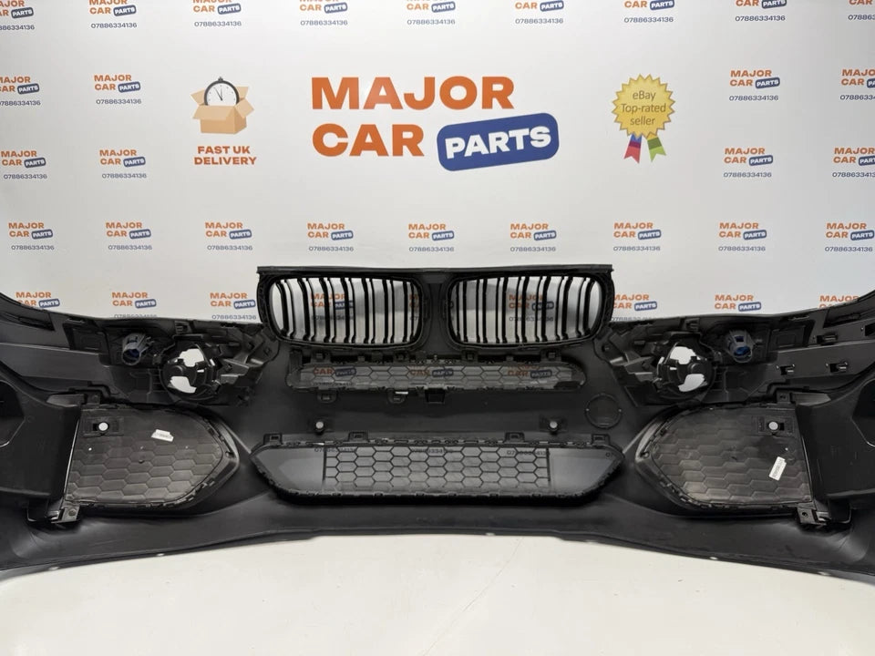 BMW X5 F15 X6 F16 2014-2018 Complete Front Bumper with Grilles / M Sport