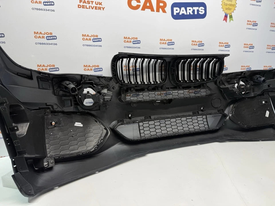BMW X5 F15 X6 F16 2014-2018 Complete Front Bumper with Grilles / M Sport