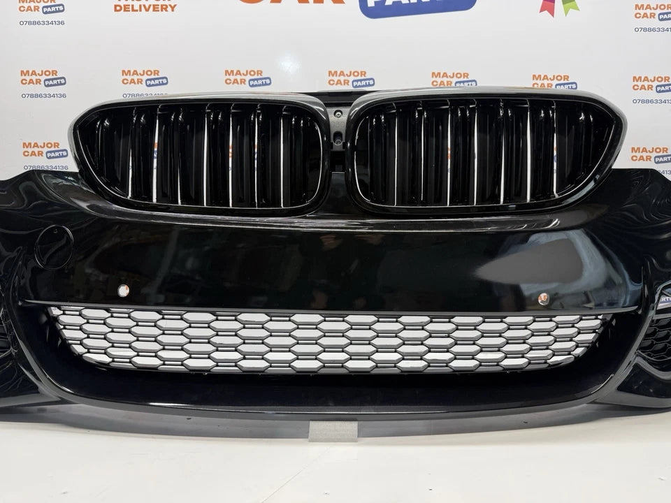 BMW 5 Series G30 2017-2020 Complete Front Bumper with Grilles / M Sport